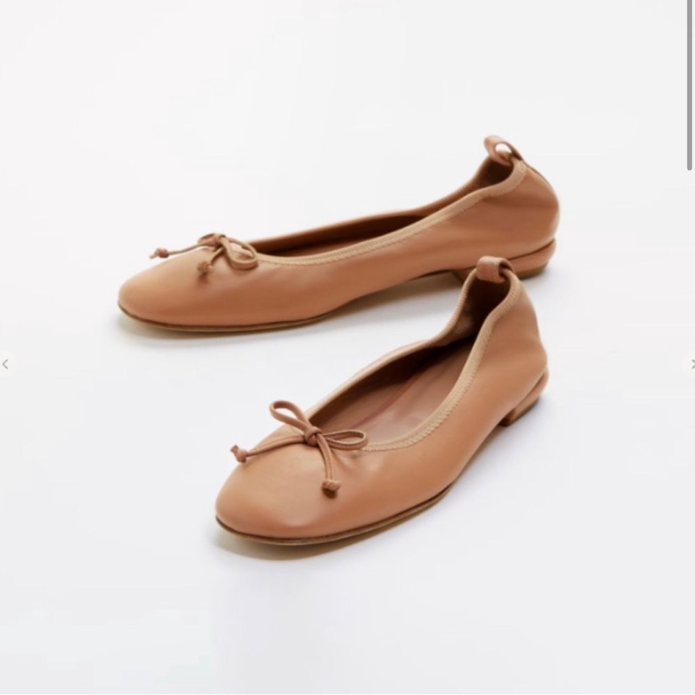 Italic Bella Leather Ballet Flats